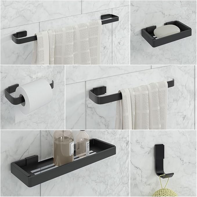 Kit de Acessórios p/ Banheiro 6 Peças